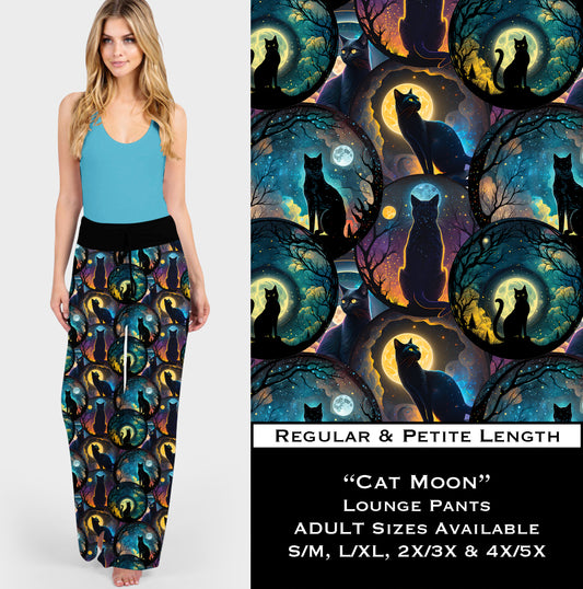 B138 - Cat Moon Lounge Pants - Preorder Closes 10/2