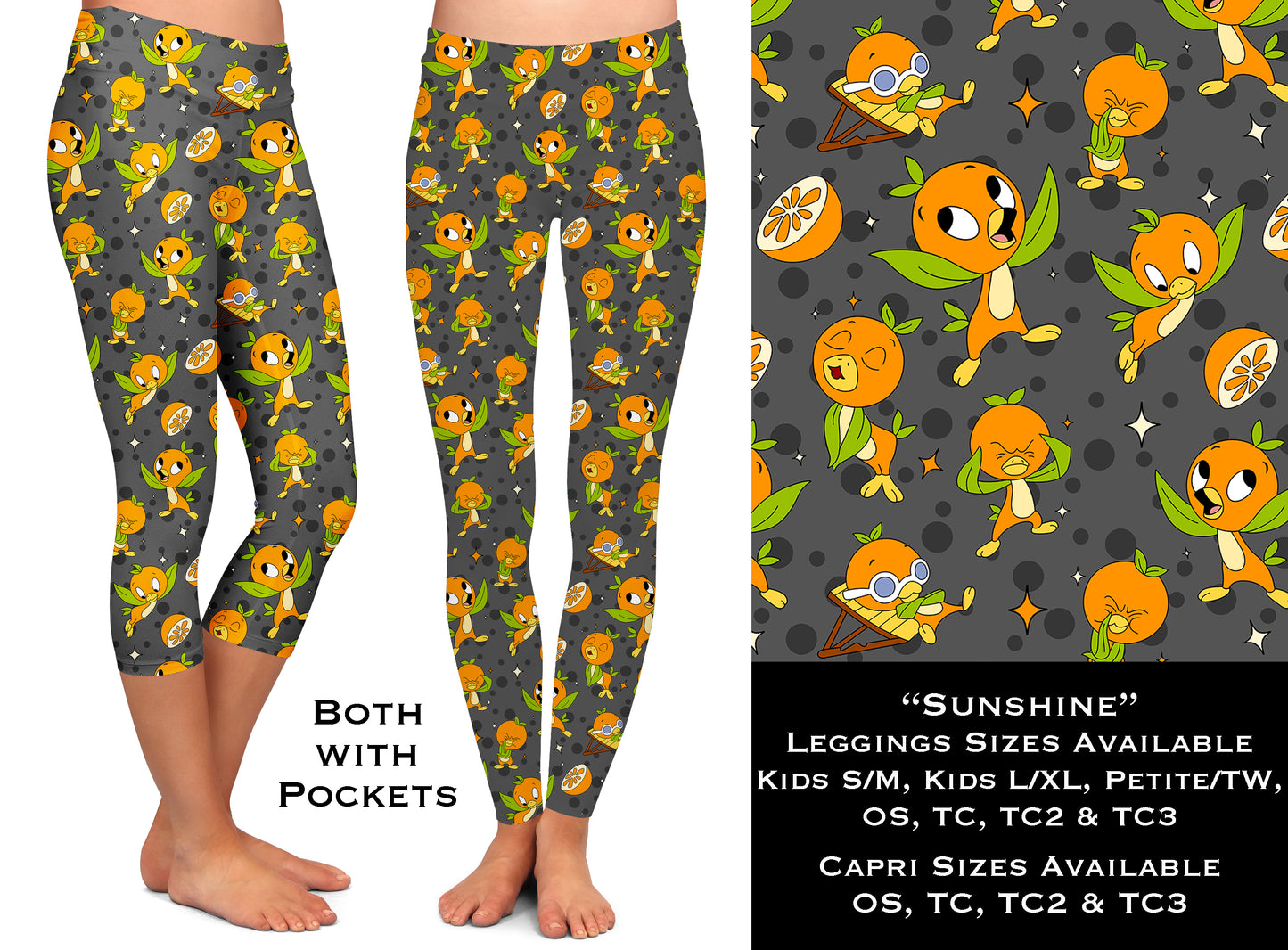 Sunshine Leggings with Pockets