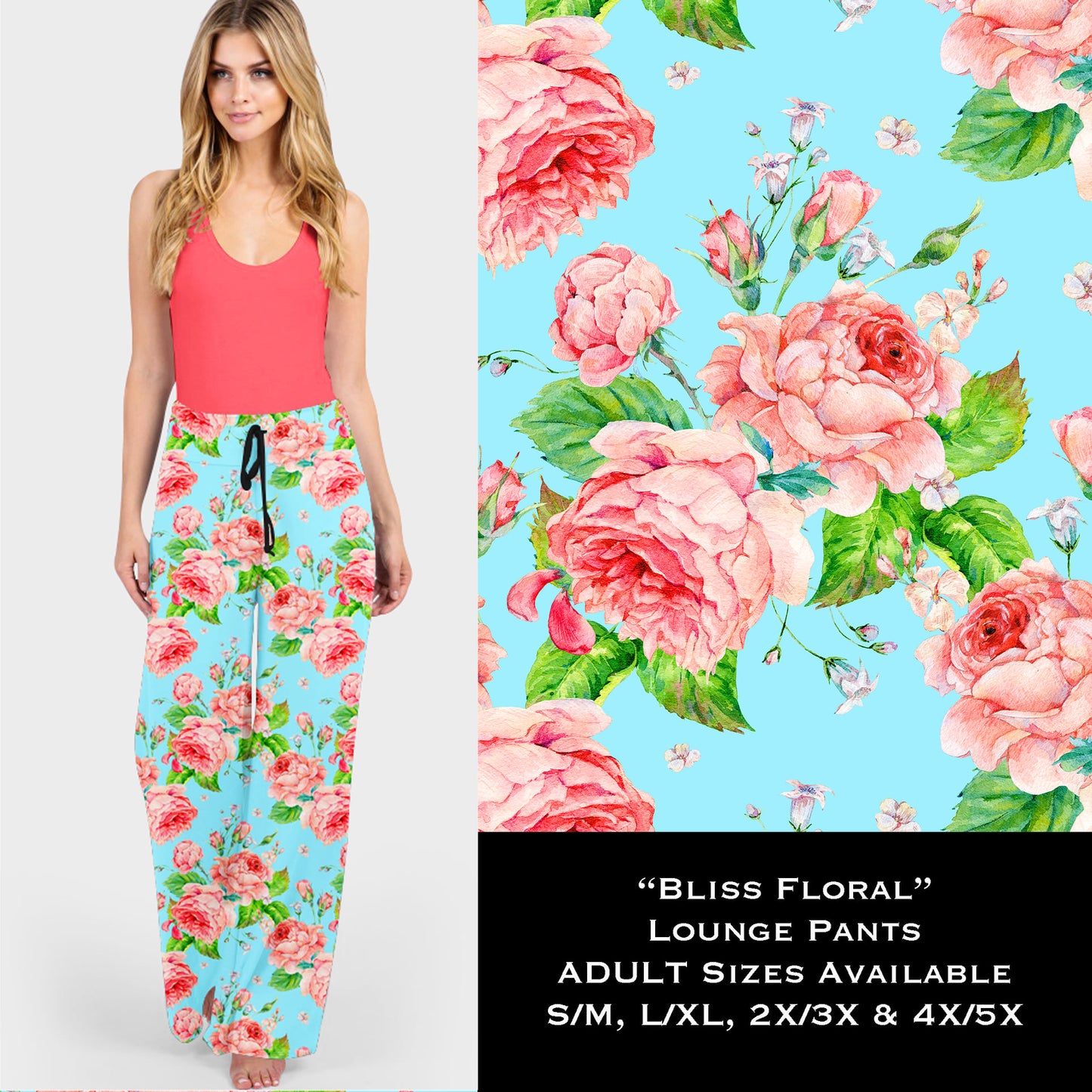 Bliss Floral - Lounge Pants