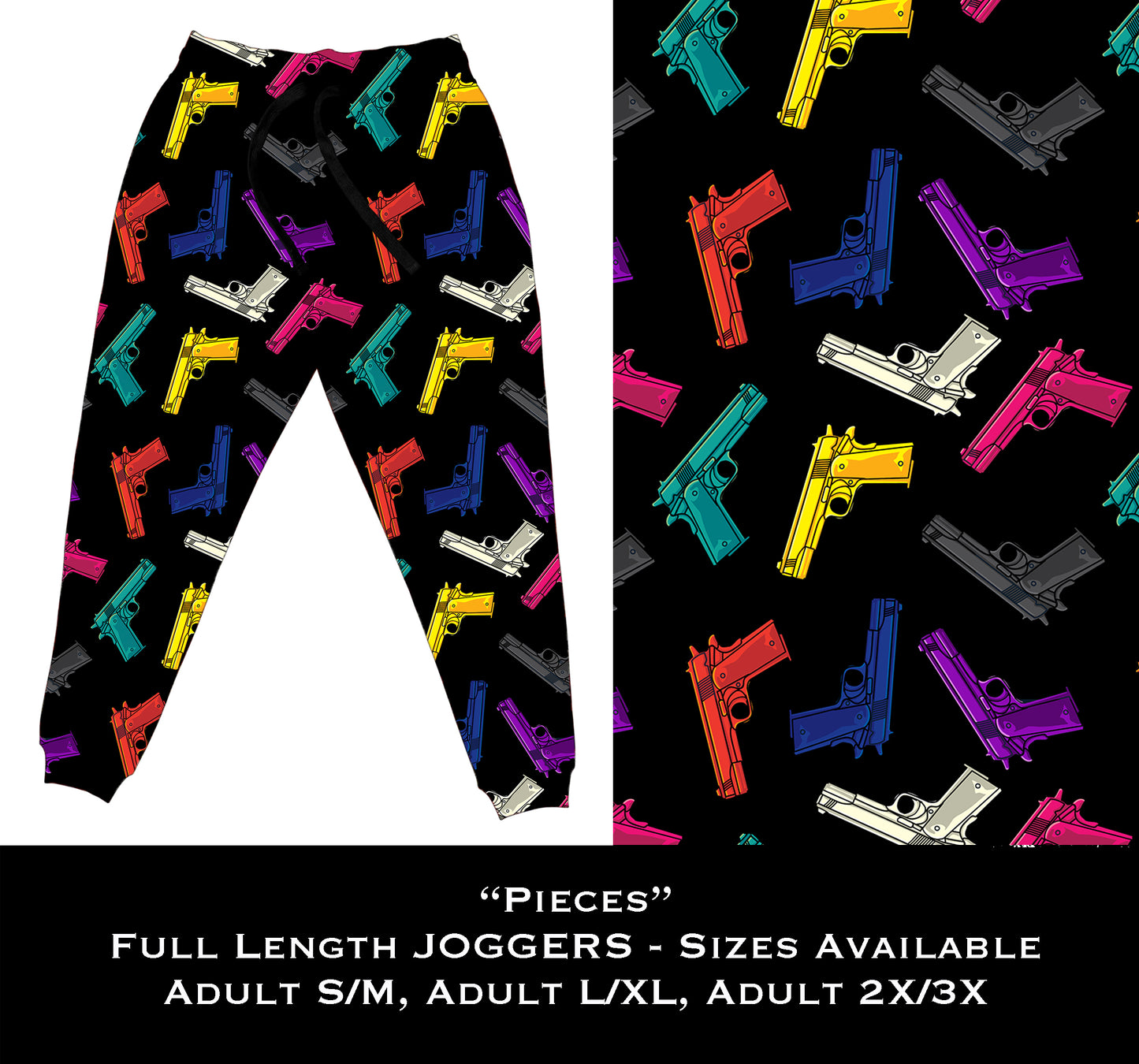 Pieces - Full & Capri Joggers