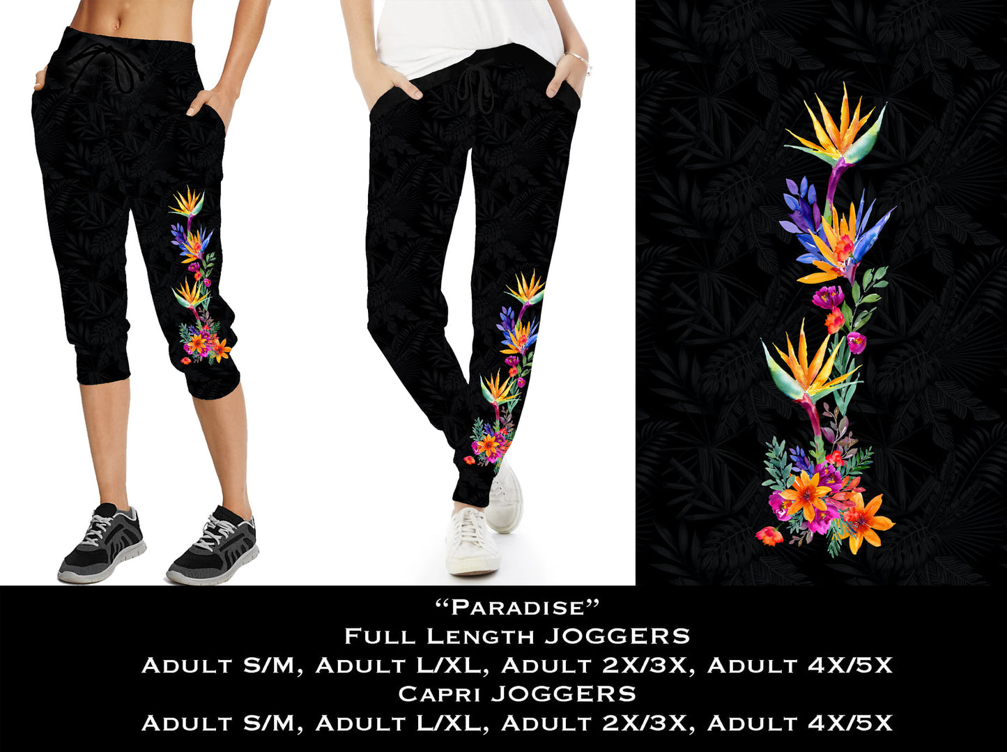 Paradise Full & Capri Joggers