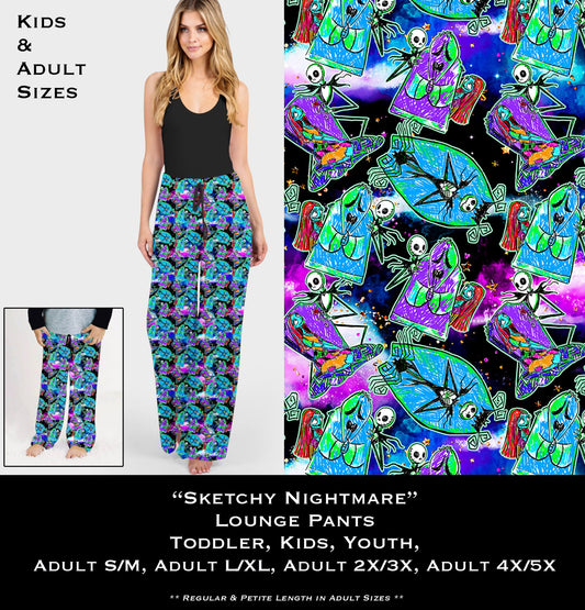 Sketchy Nightmare Lounge Pants