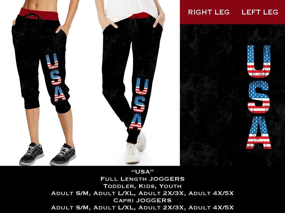 USA Full & Capri Joggers