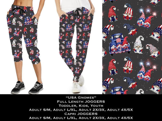 USA Gnomes Full & Capri Joggers