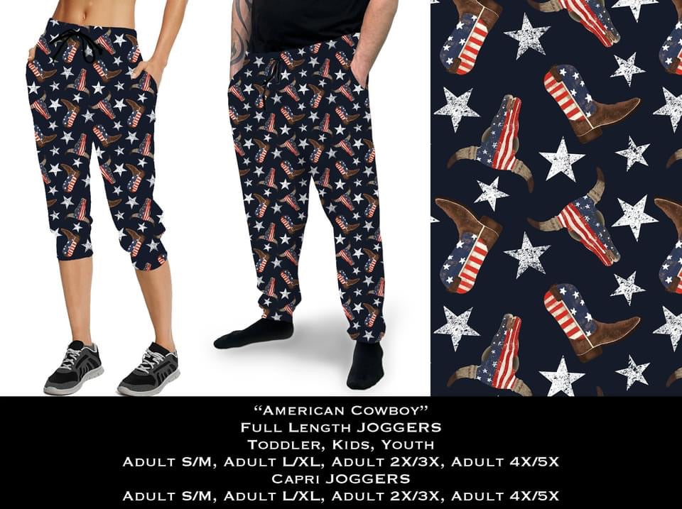 American Cowboy Full & Capri Joggers