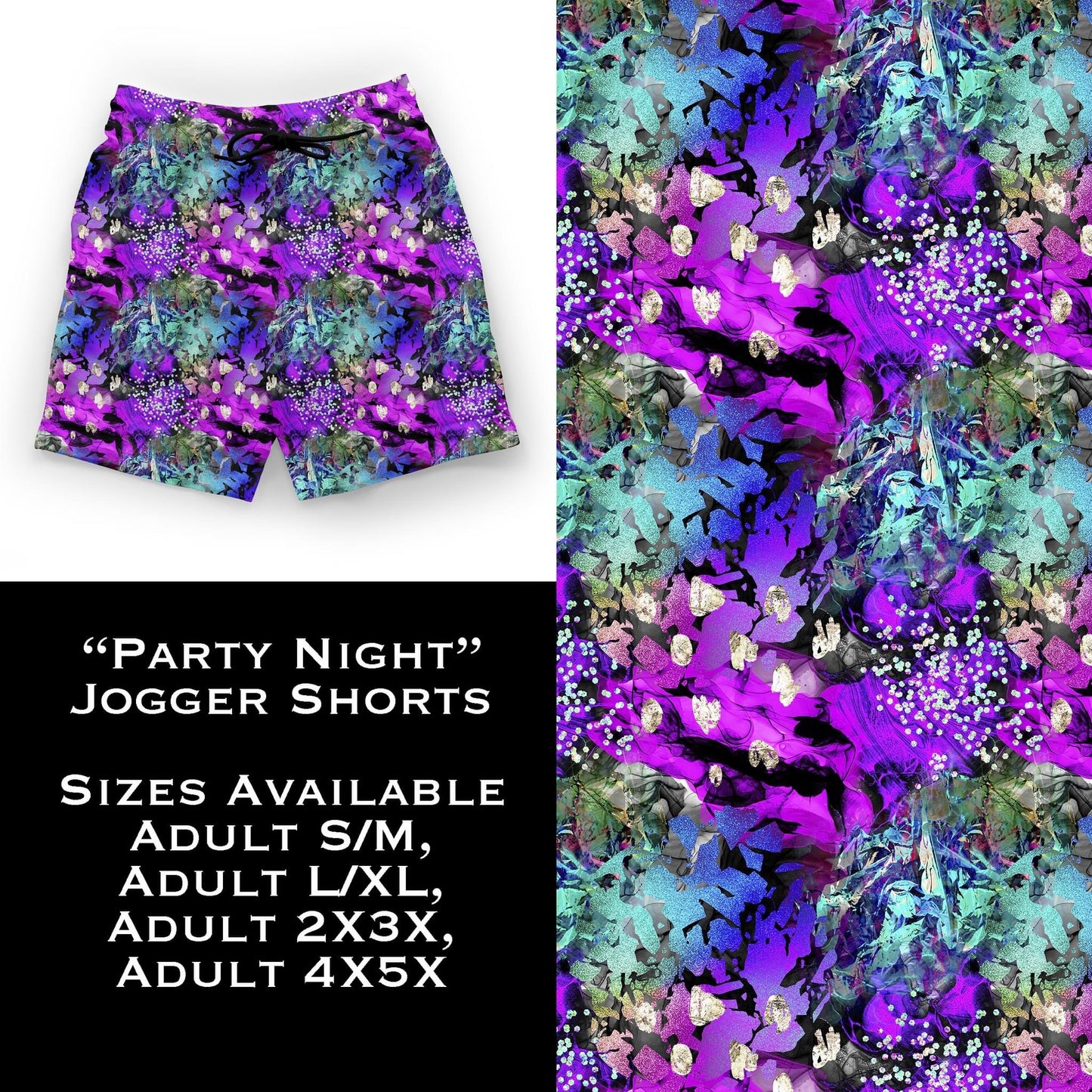 Party Night Jogger Shorts with Pockets