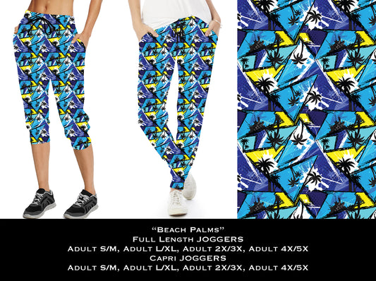 Beach Palm - Capri Joggers