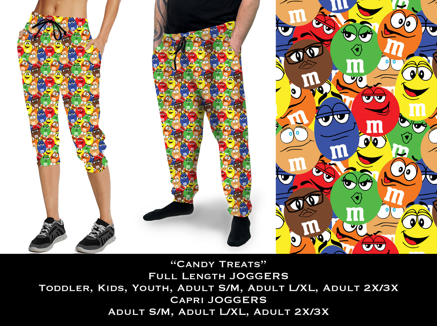 Candy Treats - Full & Capri Joggers