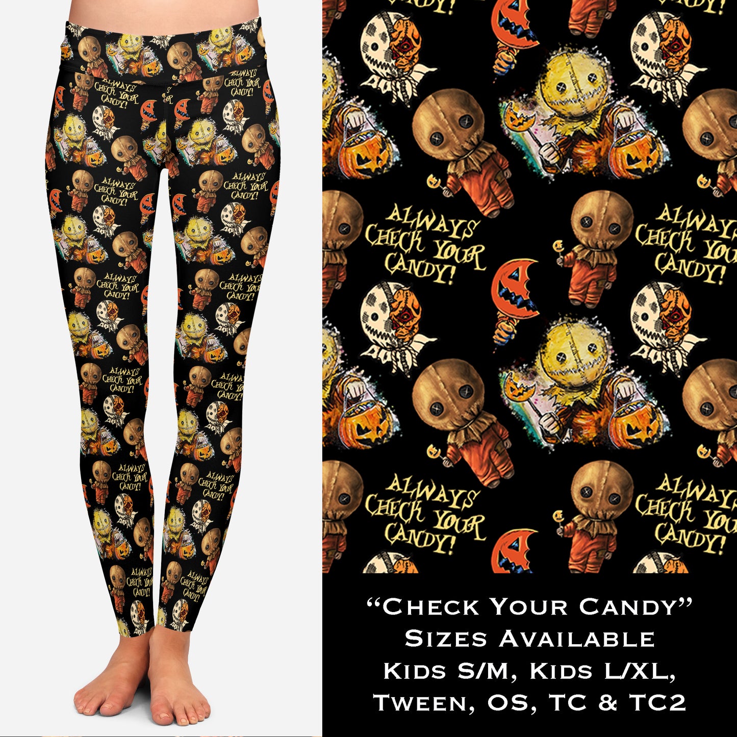 Check Your Candy - Leggings