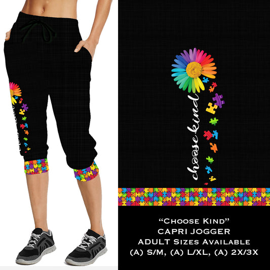 Choose Kind - Full & Capri Joggers