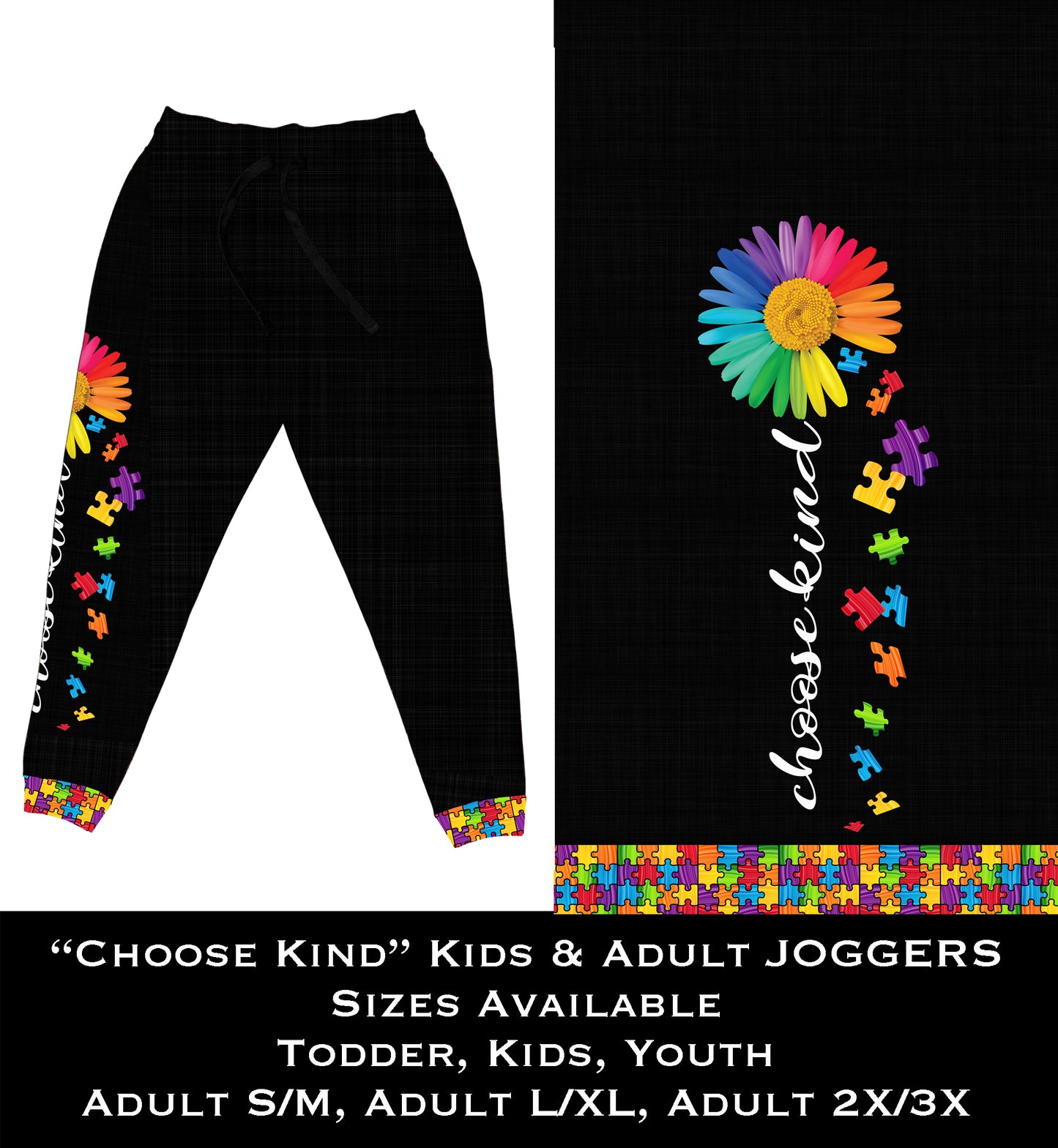 Choose Kind - Full & Capri Joggers