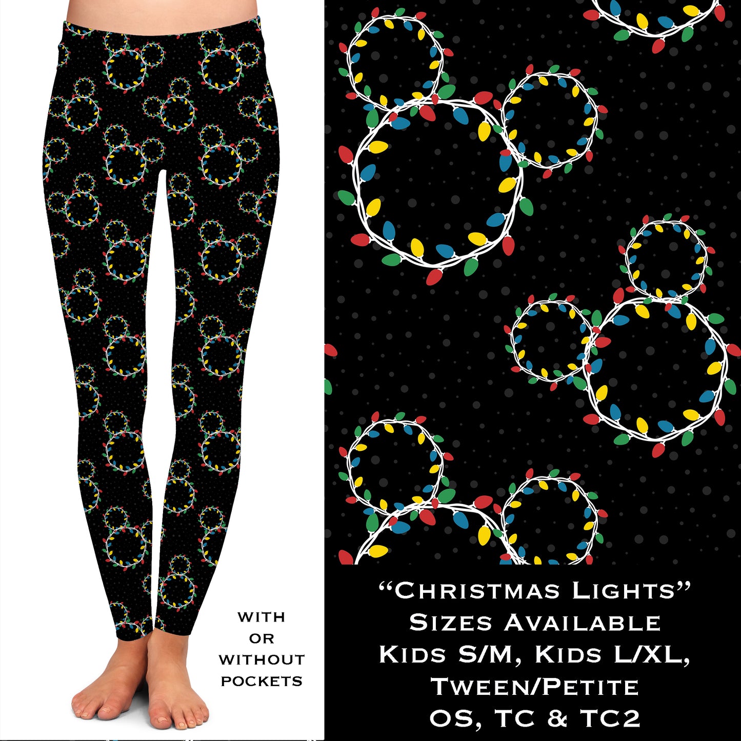 Christmas Lights - Leggings