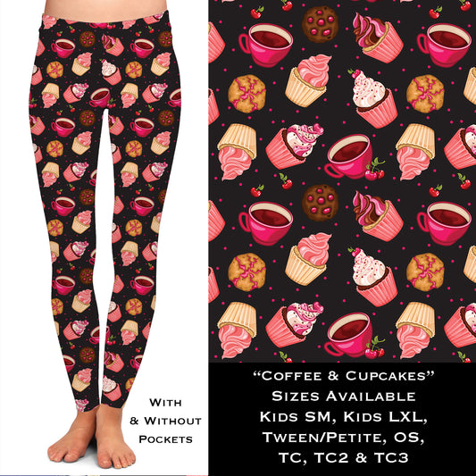 Coffee & Cupcakes - Leggings