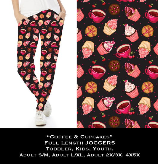 Coffee & Cupcakes - Full Joggers