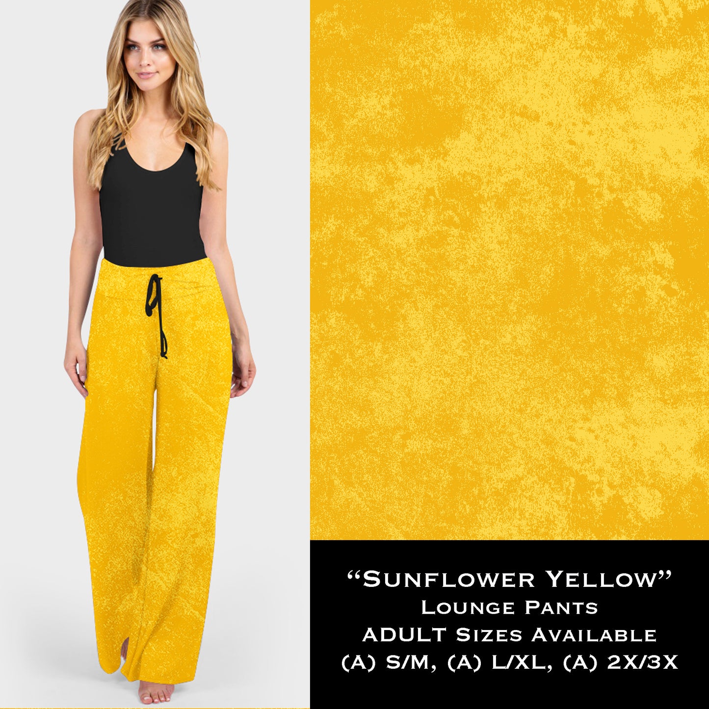 Sunflower Yellow *Color Collection* - Lounge Pants