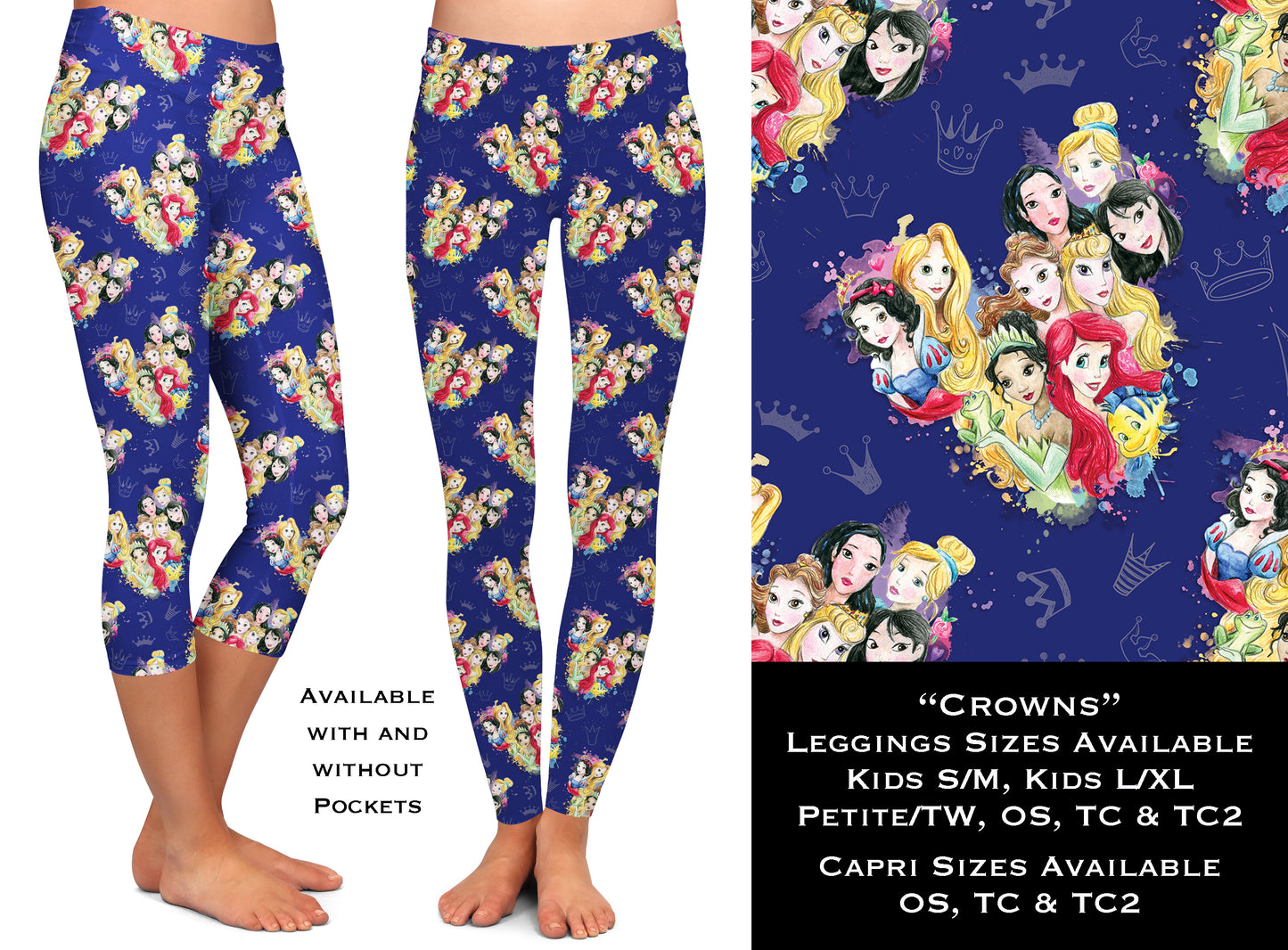 Crowns - Leggings & Capris