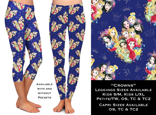 Crowns - Leggings & Capris