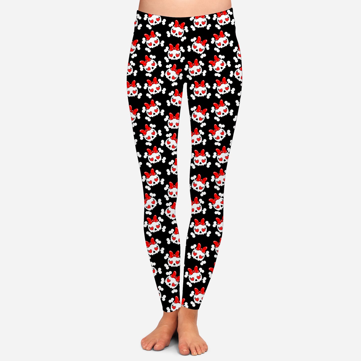 Cute Heart Skulls - Leggings