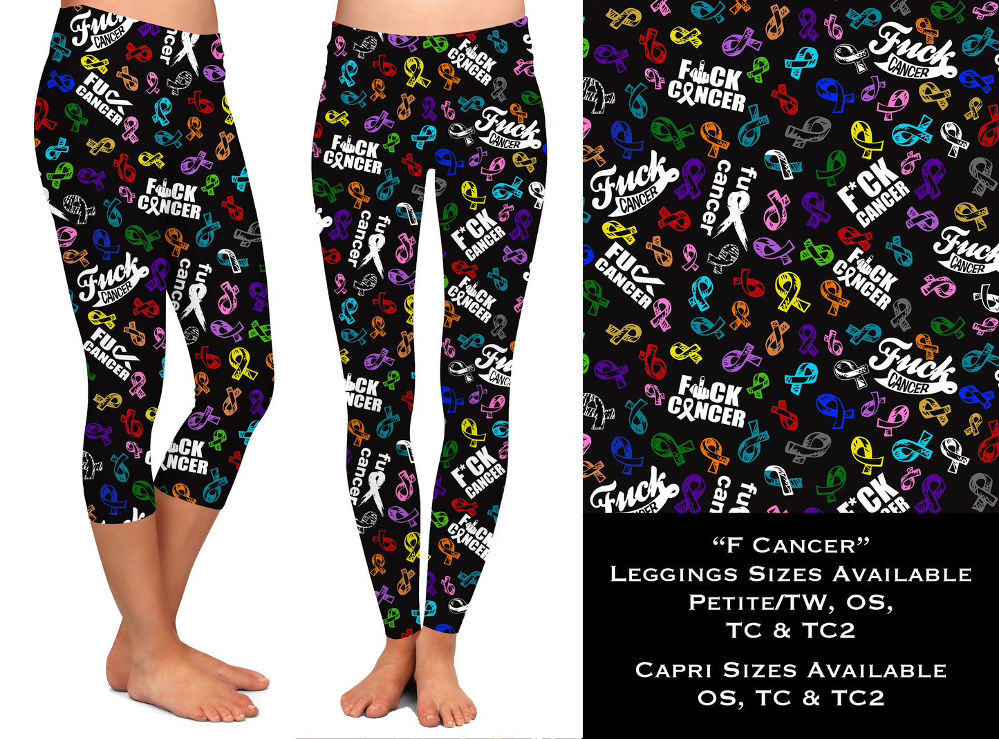 F-Cancer - Leggings & Capris