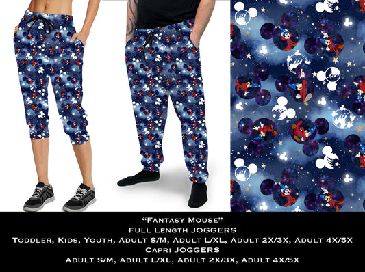 Fantasy Mouse - Full & Capri Joggers