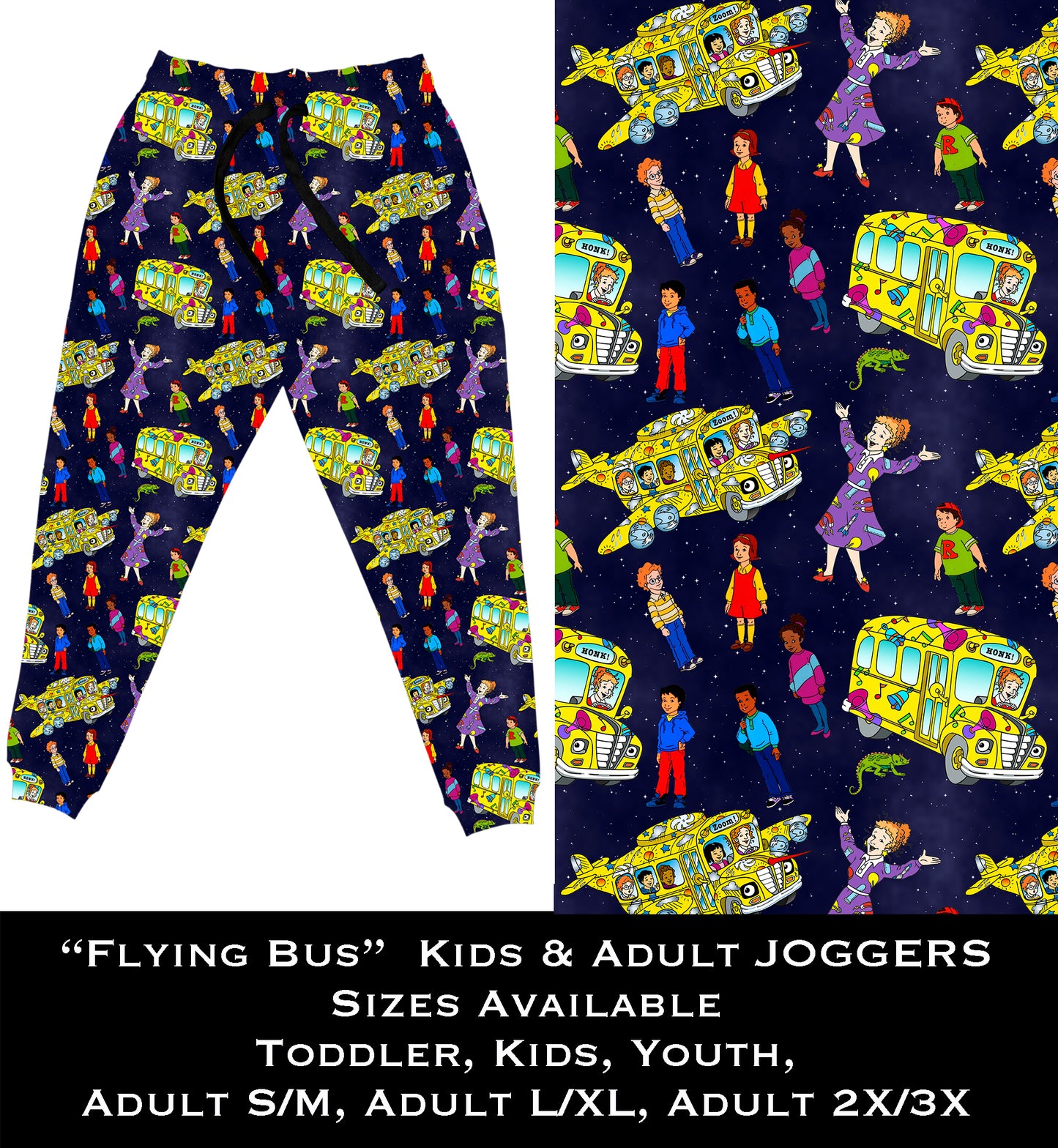 Flying Bus - Full Joggers