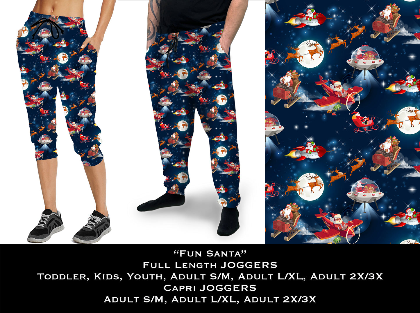 Fun Santa - Full Joggers