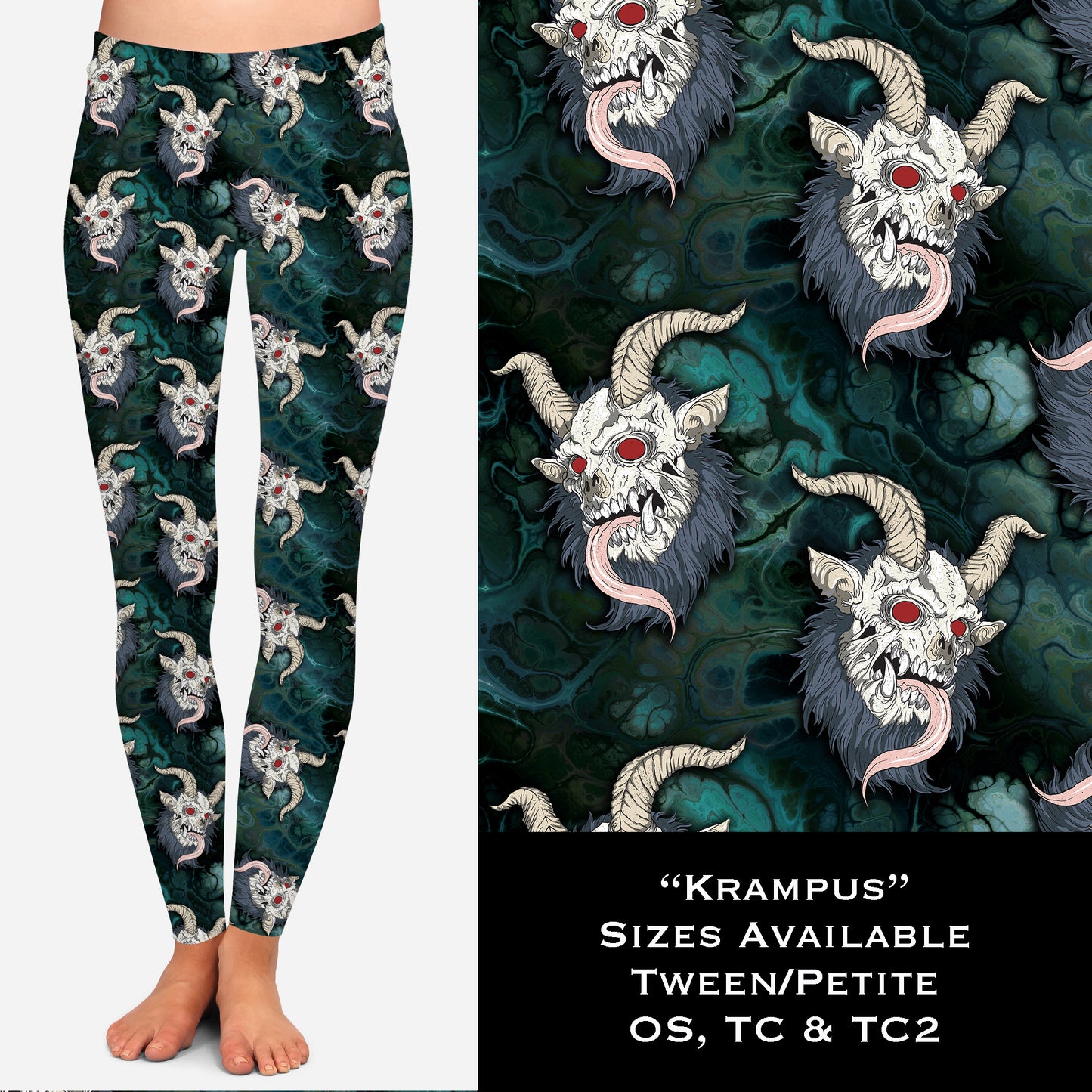 Krampus - Legging & Capri