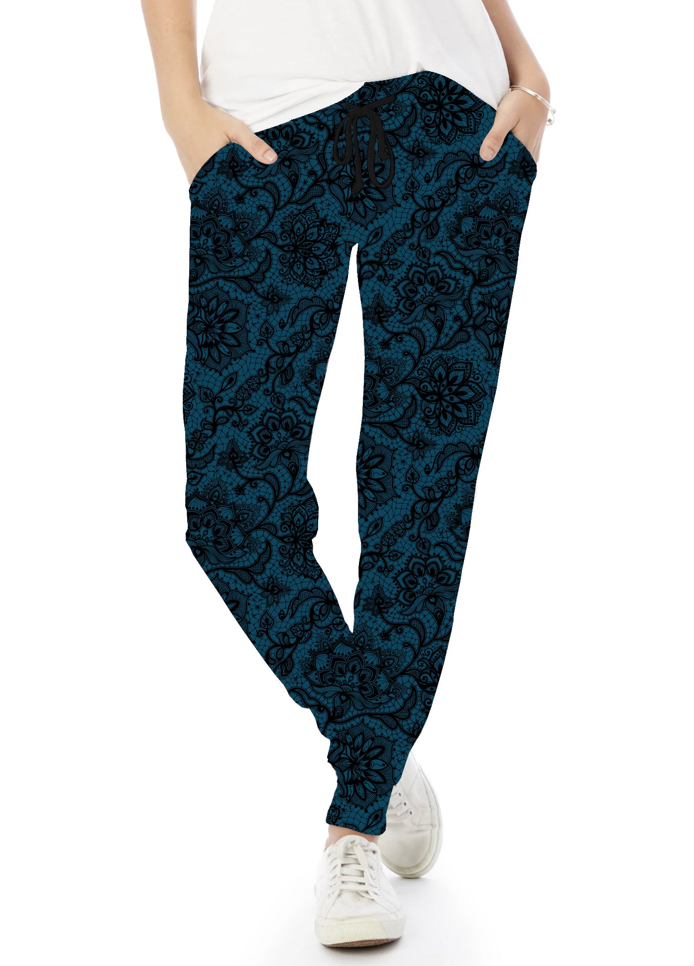 Mehendi Lace - Full & Capri Joggers