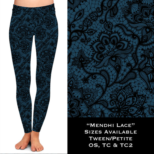 Mehendi Lace - Full Leggings