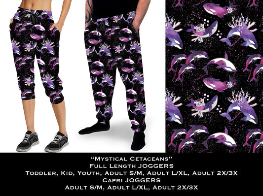 Mystical Cetaceans - Full & Capri Joggers