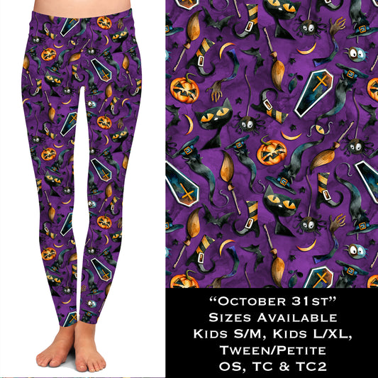 October 31st - Legging & Capri