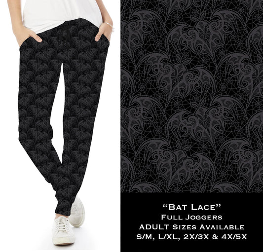 Bat Lace - Full Joggers