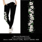 White Poinsettia Joggers