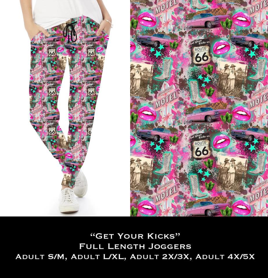 Get Your Kicks - Full Joggers