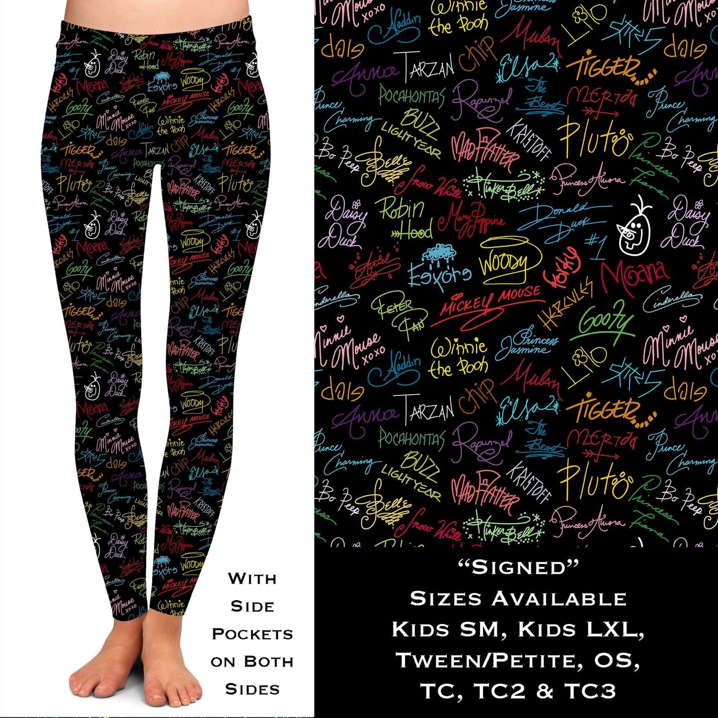 Signed Pocket Leggings