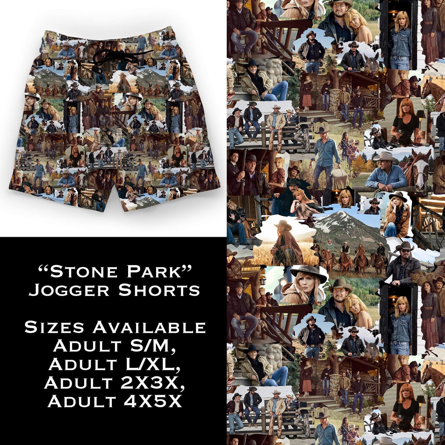 Stone Park Jogger Shorts