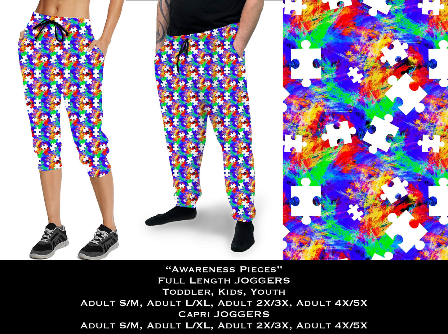 Awareness Pieces - Full & Capri Joggers