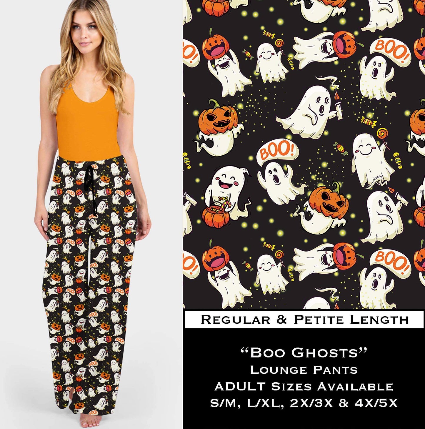 Boo Ghosts - Lounge Pants