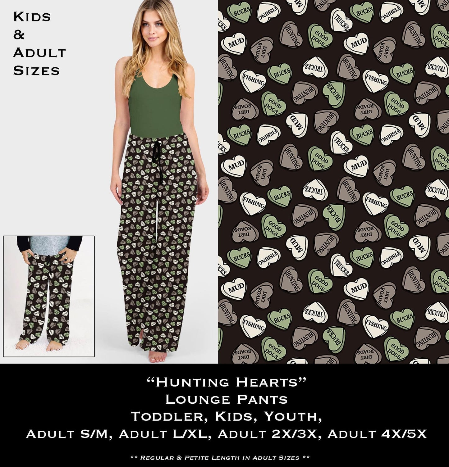 Hunting Hearts - Lounge Pants