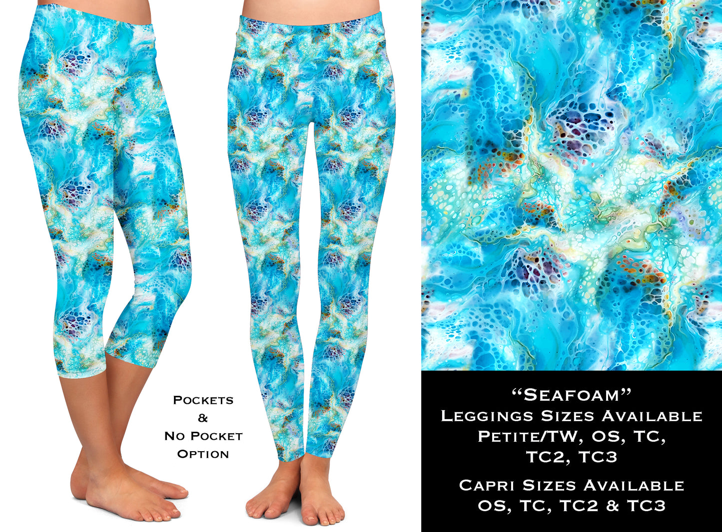 Seafoam - Leggings & Capris