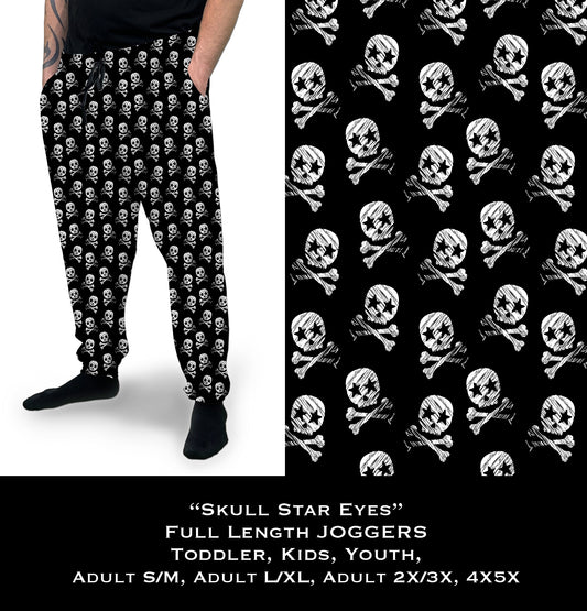 Skull Star Eyes Joggers