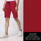 Solid Red - Relaxed Fit Shorts