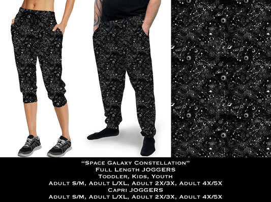 Space Galaxy Constellation - Full & Capri Joggers