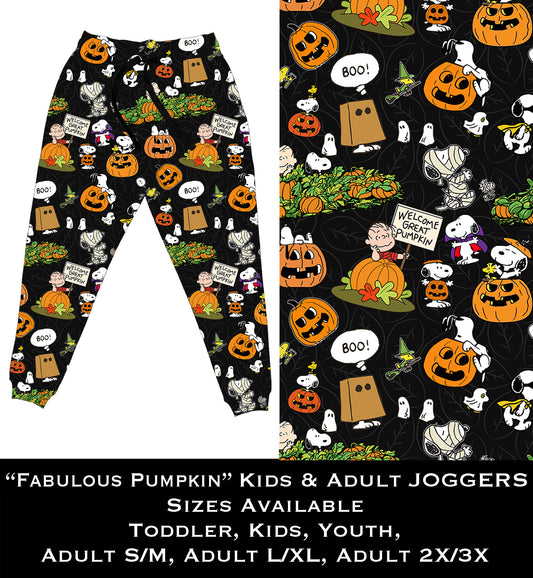 Fabulous Pumpkin - Full Joggers