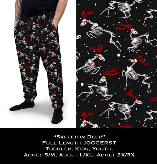 Skeleton Deer - Full & Capri Joggers