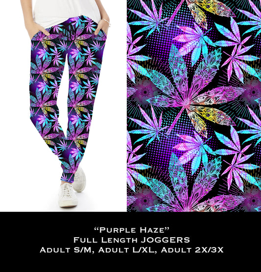 Purple Haze - Full & Capri Joggers