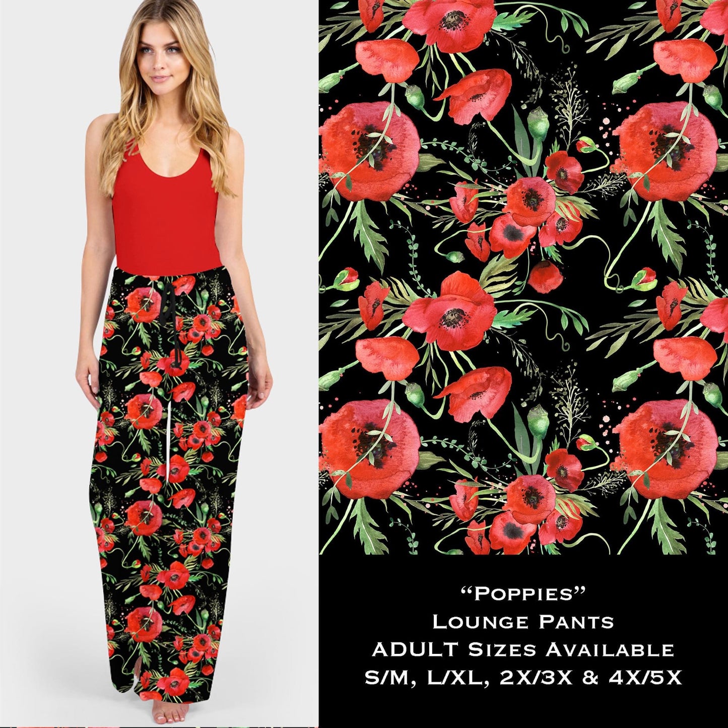 Poppies - Lounge Pants