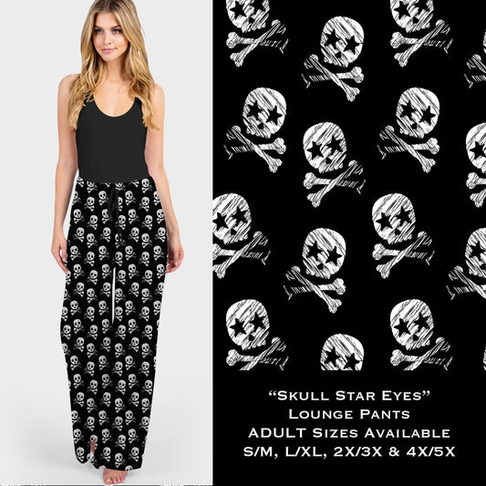 Skull Star Eyes - Lounge Pants