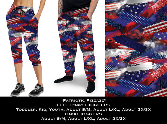 Patriotic Pizzazz - Full & Capri Joggers