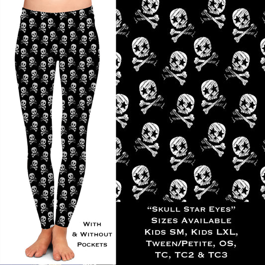 Star Skull - Legging & Capri